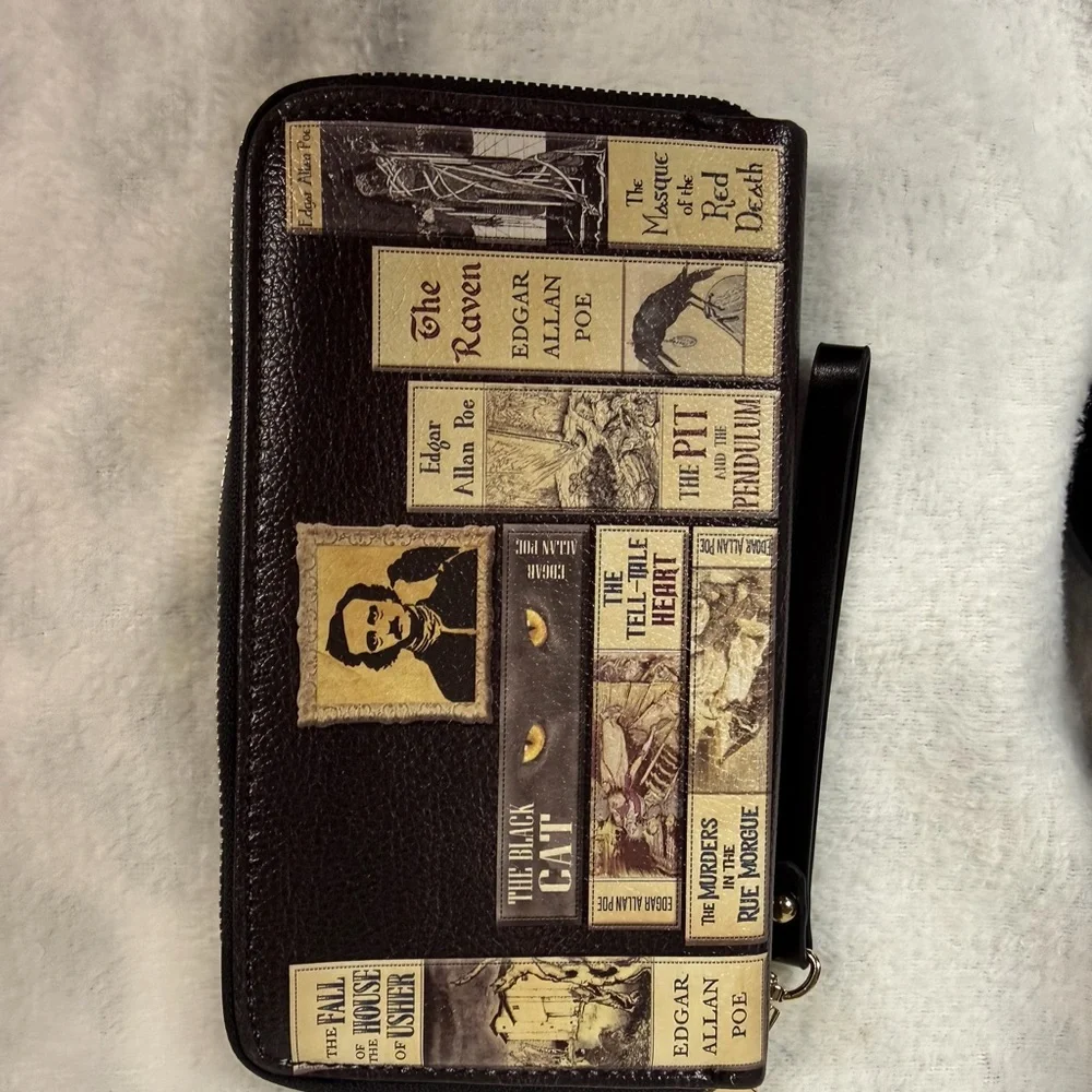 Edgar Allan Poe purse and wallet - Picture 4 of 7